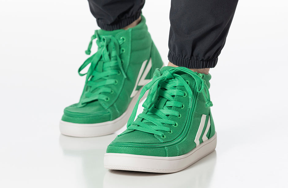 Men's Green/White BILLY CS Sneaker High Tops
