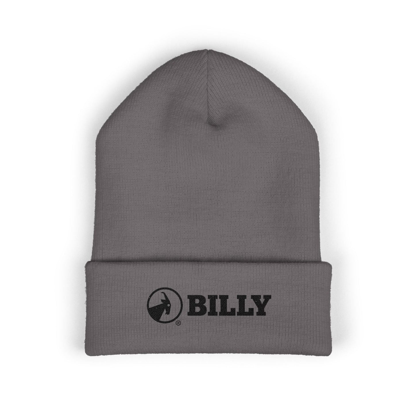  BILLY Classic Cuffed Beanie(Black Horizontal Logo - Embroidery) — AVAILABLE IN 7 COLORS
