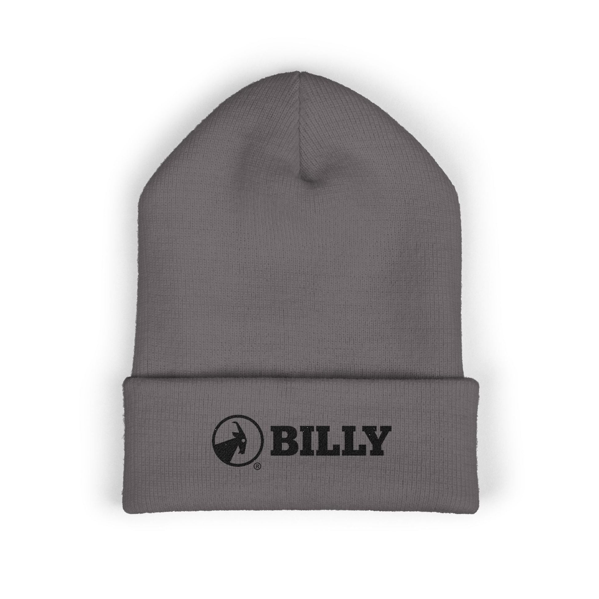  BILLY Classic Cuffed Beanie(Black Horizontal Logo - Embroidery) — AVAILABLE IN 7 COLORS