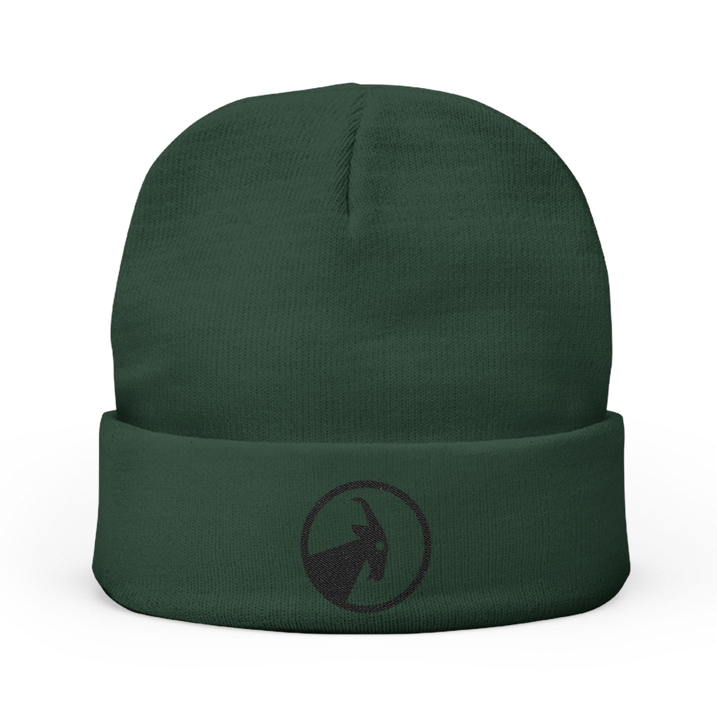  BILLY Knit Beanie (Black Goat - Embroidery) — AVAILABLE IN 6 COLORS