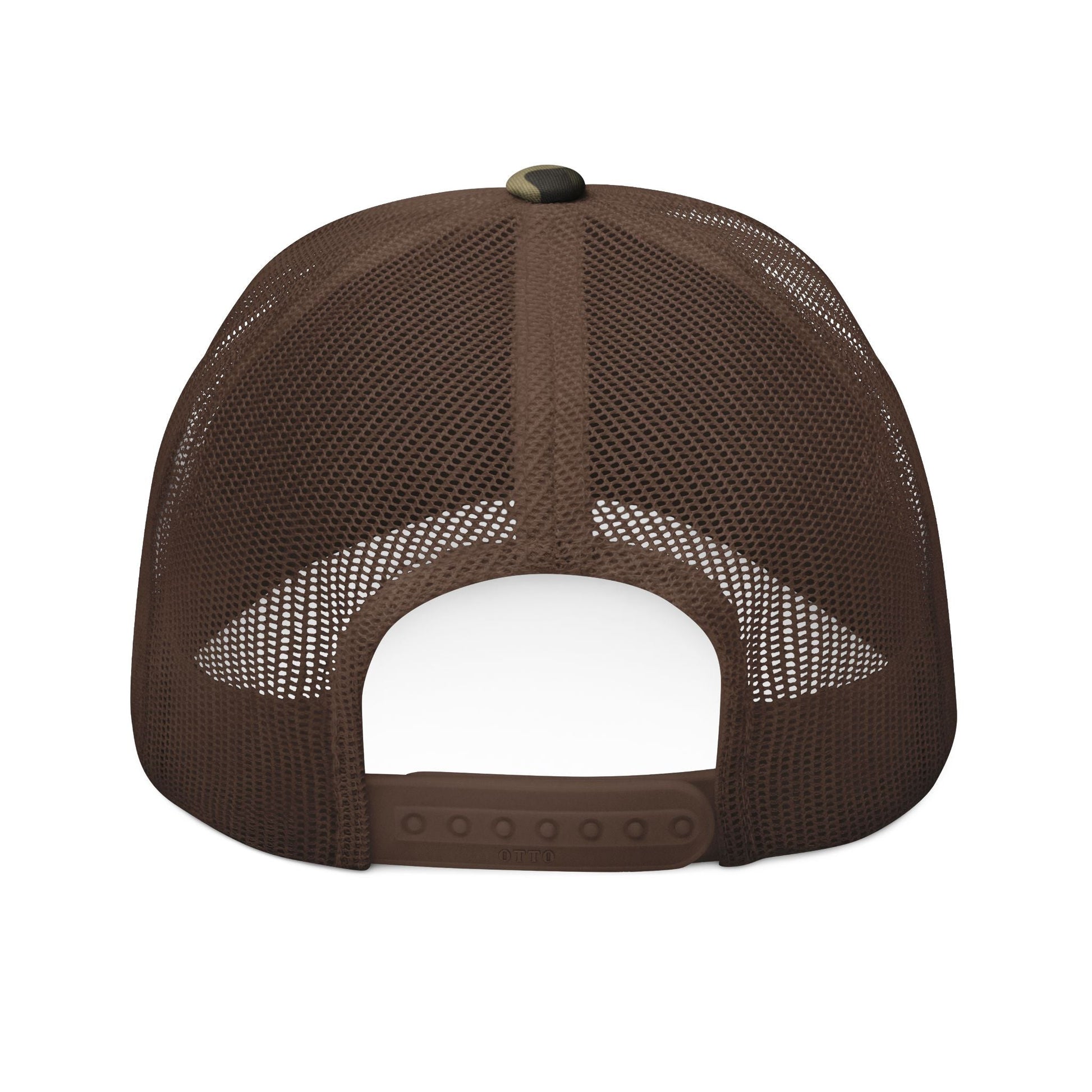  BILLY Camouflage Trucker Hat (White Horizontal Logo - Embroidery)