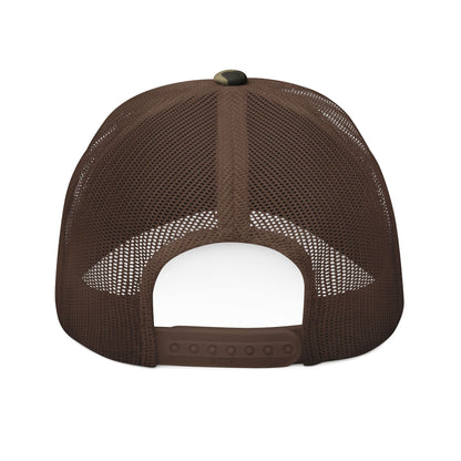  BILLY Camouflage Trucker Hat (White Horizontal Logo - Embroidery)