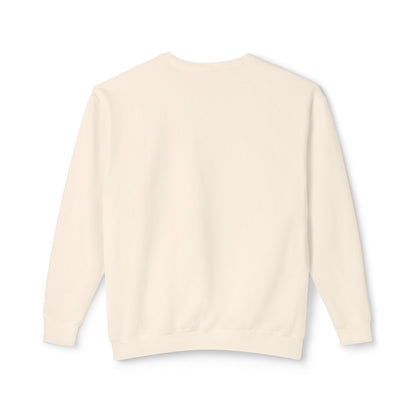  BILLY Unisex Lightweight Crewneck Sweatshirt (White Horizontal Logo) — AVAILABLE IN 5 COLORS
