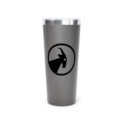  BILLY Copper Vacuum Insulated Tumbler, 22oz (Black Goat)