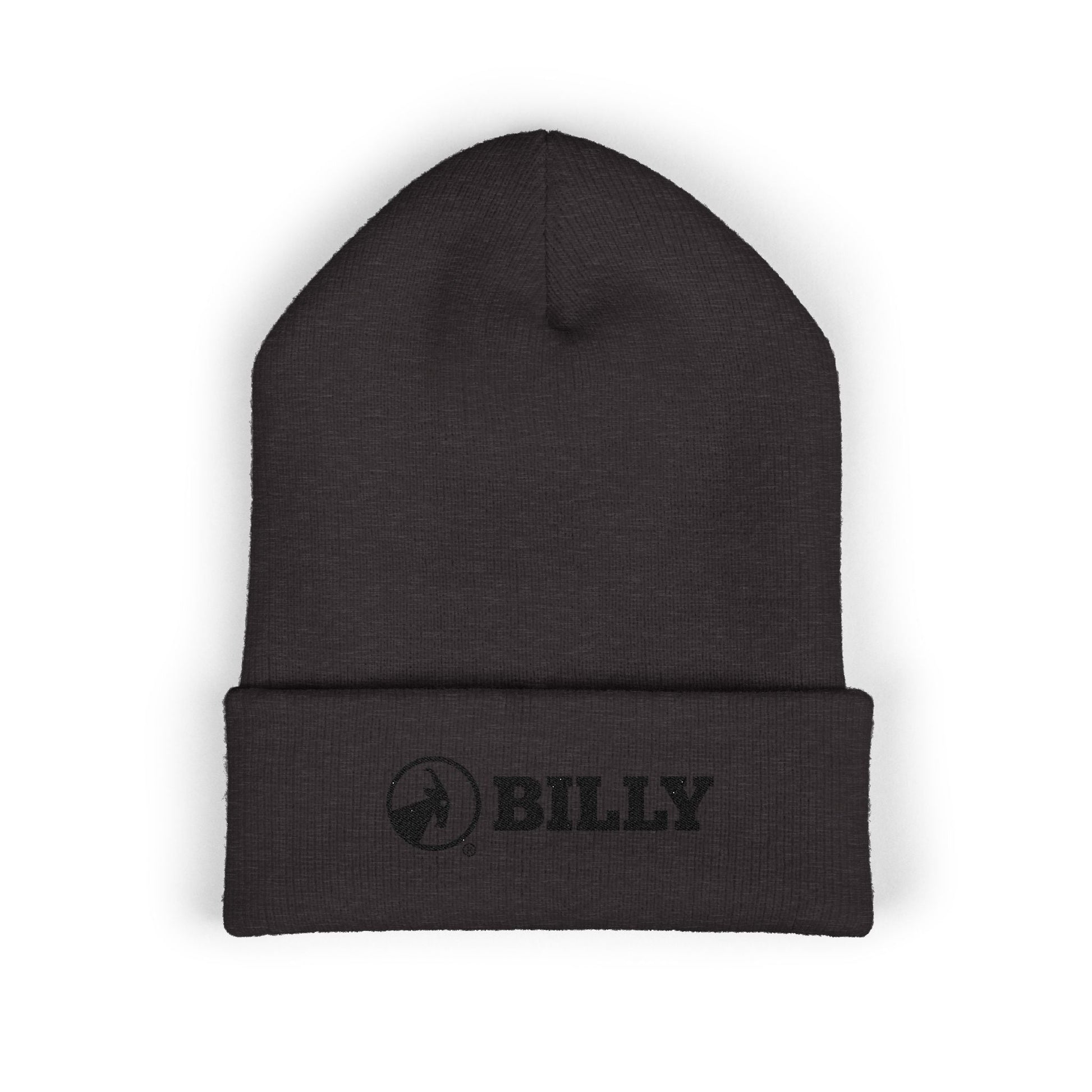  BILLY Classic Cuffed Beanie(Black Horizontal Logo - Embroidery) — AVAILABLE IN 7 COLORS