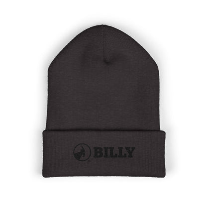  BILLY Classic Cuffed Beanie(Black Horizontal Logo - Embroidery) — AVAILABLE IN 7 COLORS