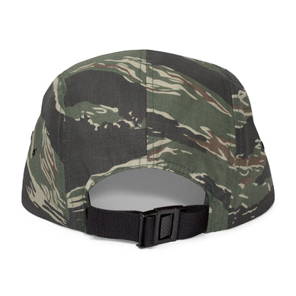  BILLY 5 Panel Cap (White Horizontal Logo - Embroidery) — AVAILABLE IN 6 COLORS
