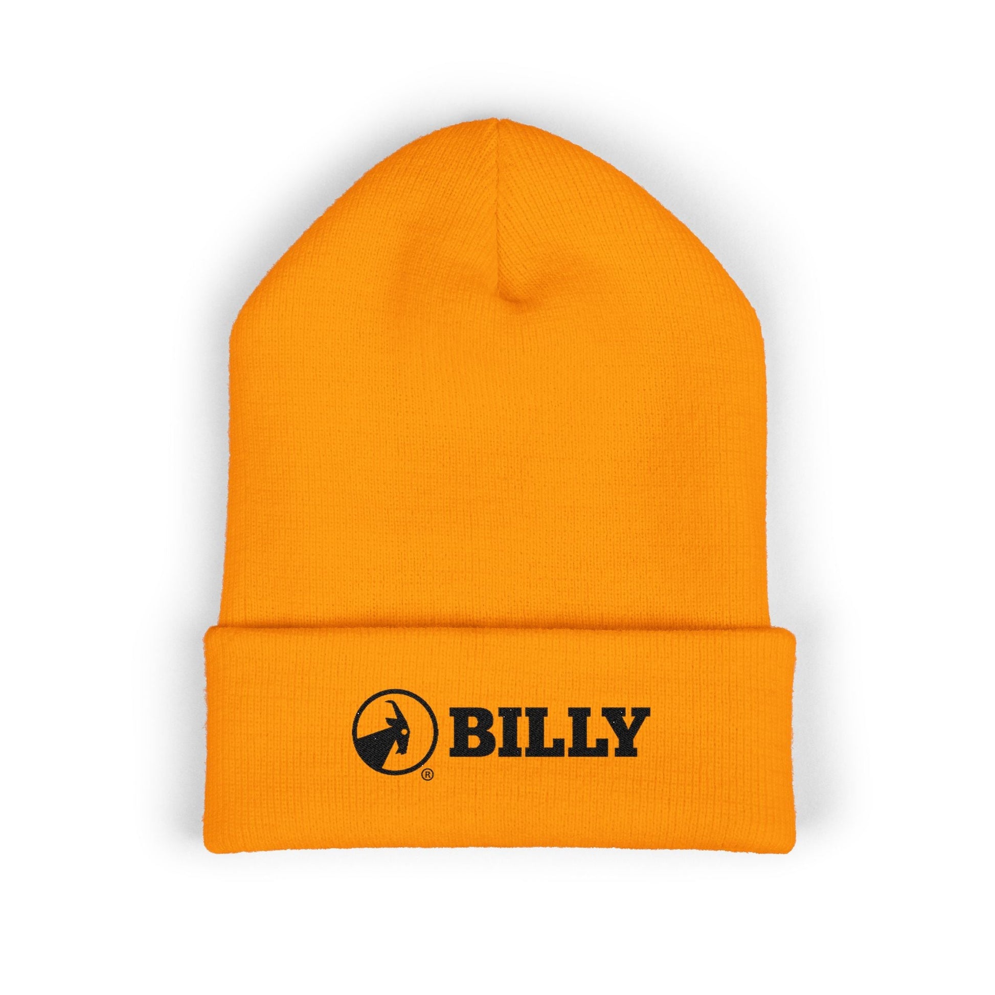  BILLY Classic Cuffed Beanie(Black Horizontal Logo - Embroidery) — AVAILABLE IN 7 COLORS