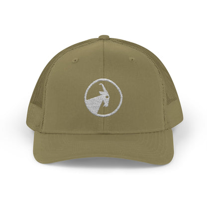  BILLY Snapback Trucker Cap (White Goat - Embroidery) — AVAILABLE IN 8 COLORS