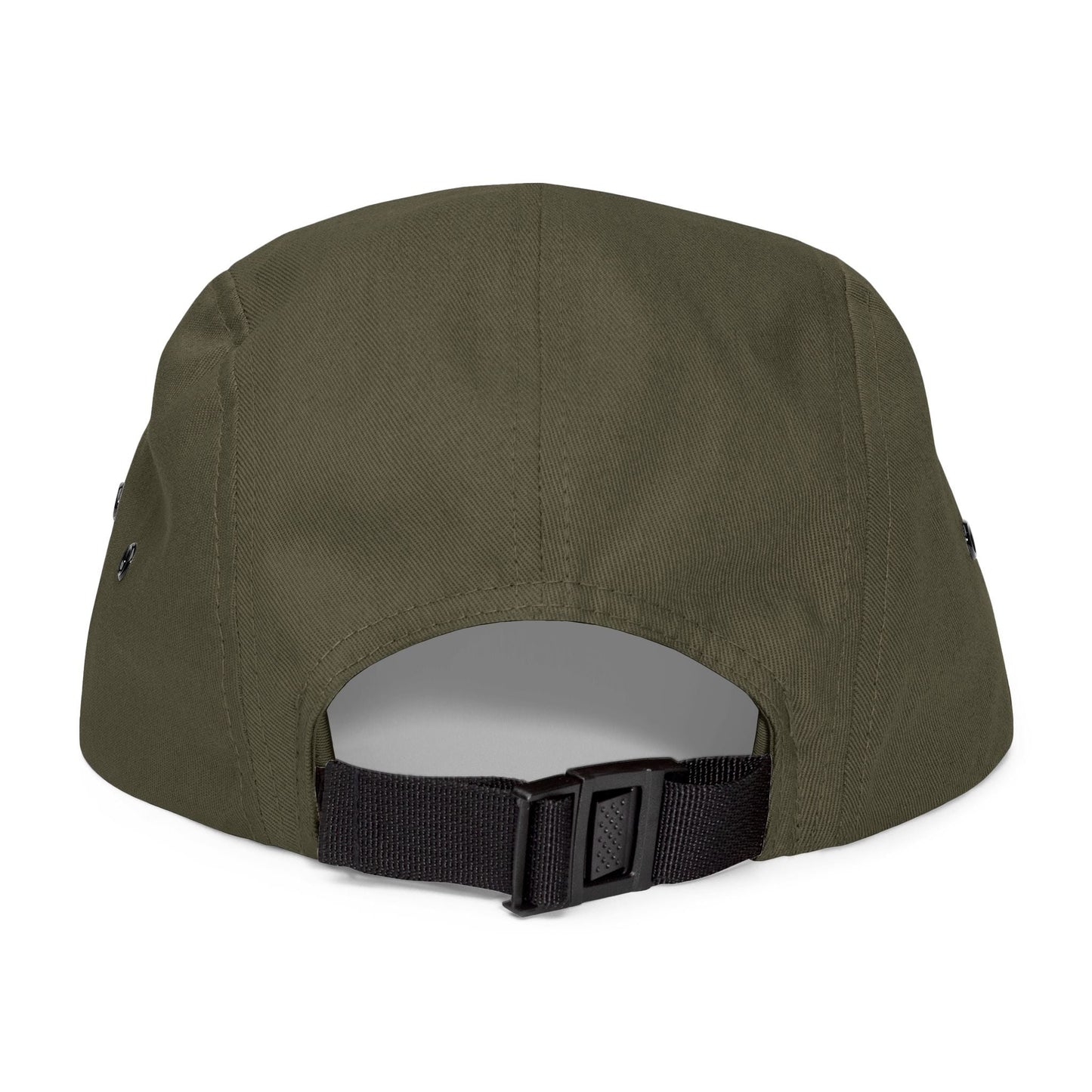  BILLY 5 Panel Cap (White Horizontal Logo - Embroidery) — AVAILABLE IN 6 COLORS