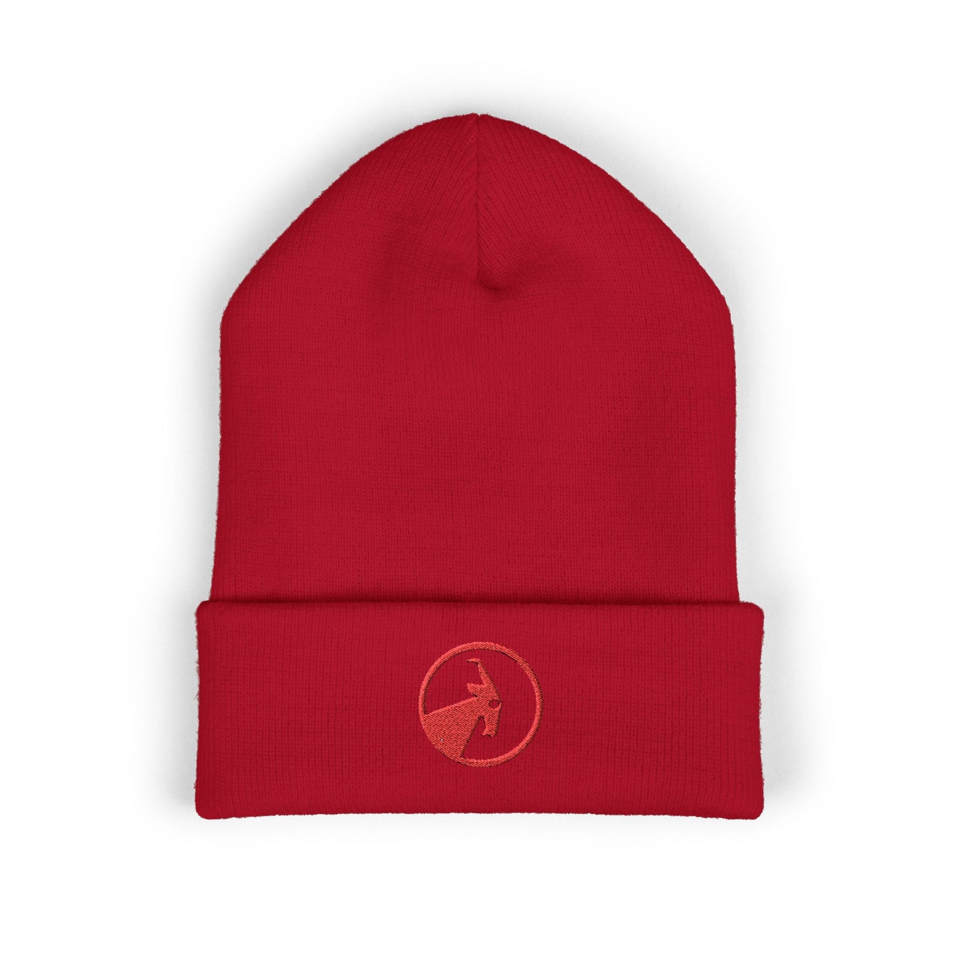  BILLY Classic Cuffed Beanie (Red Goat - Embroidery) — AVAILABLE IN 9 COLORS