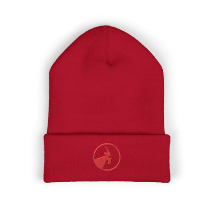  BILLY Classic Cuffed Beanie (Red Goat - Embroidery) — AVAILABLE IN 9 COLORS