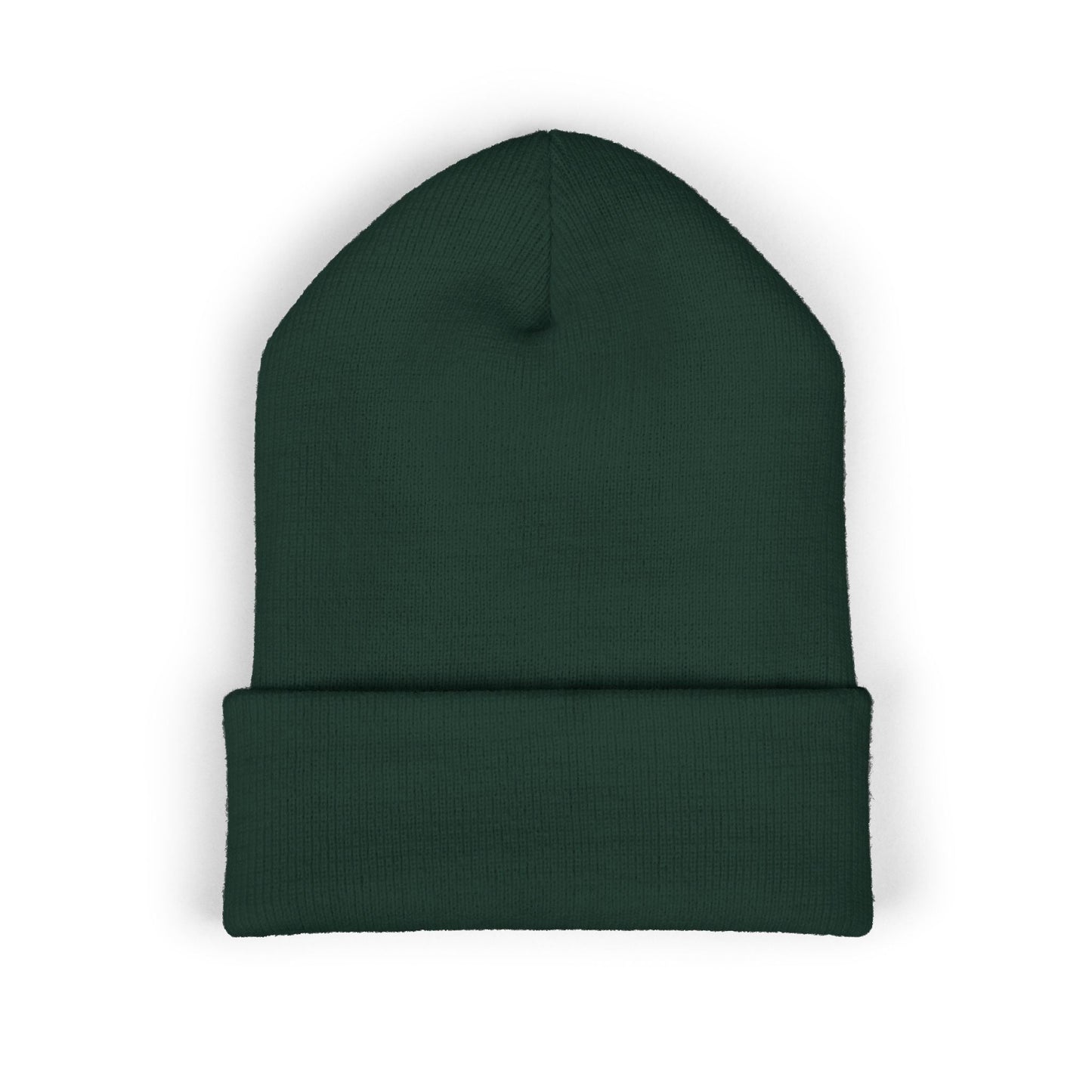  BILLY Classic Cuffed Beanie (White Goat - Embroidery) — AVAILABLE IN 12 COLORS