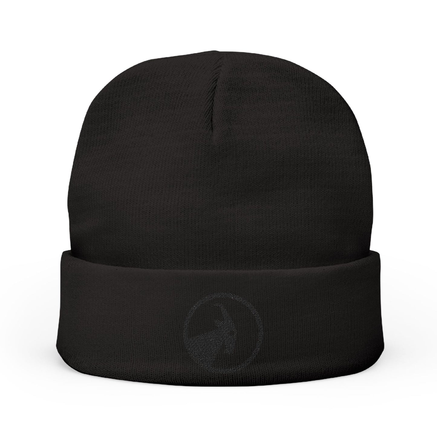  BILLY Knit Beanie (Black Goat - Embroidery) — AVAILABLE IN 6 COLORS