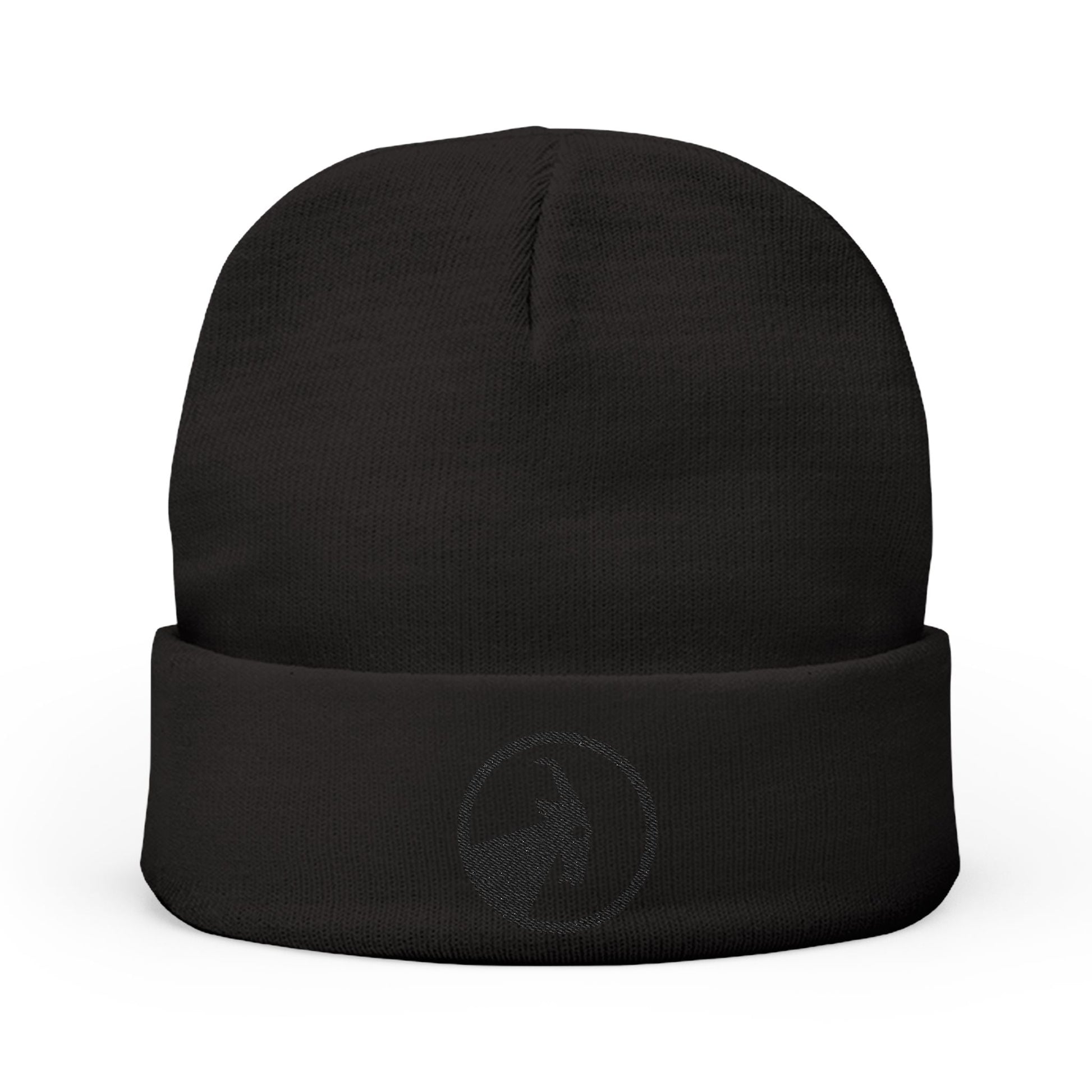  BILLY Knit Beanie (Black Goat - Embroidery) — AVAILABLE IN 6 COLORS