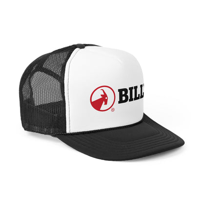  BILLY Foam Trucker Cap (Red/Black Horizontal Logo - Print)