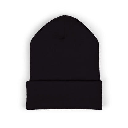 BILLY Classic Cuffed Beanie (White Goat - Embroidery) — AVAILABLE IN 12 COLORS