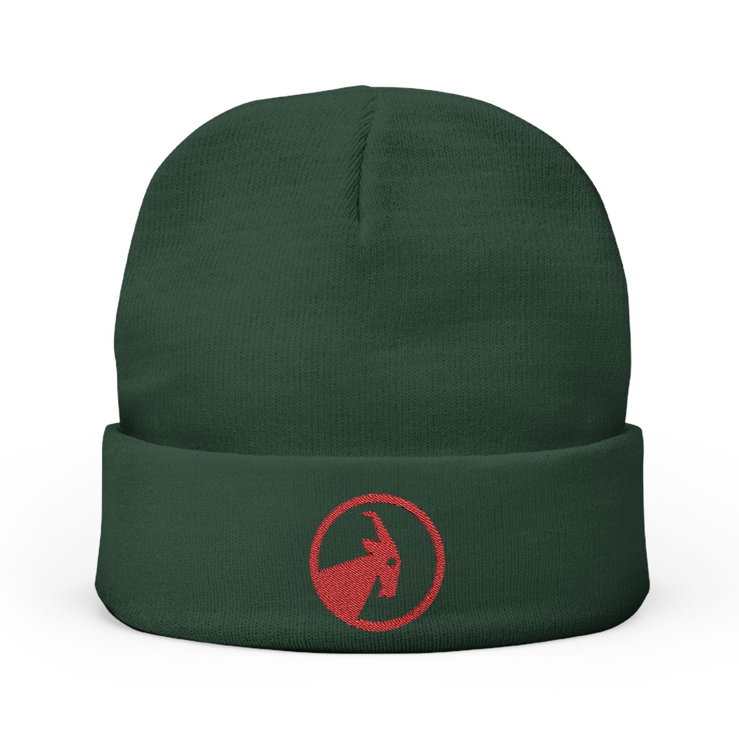  BILLY Knit Beanie(Red Goat - Embroidery) — AVAILABLE IN 6 COLORS