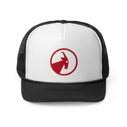  BILLY Foam Trucker Cap (Red Goat - Print) — AVAILABLE IN 3 COLORS