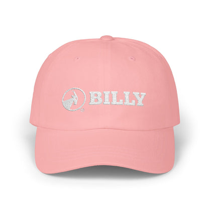  BILLY Classic Cap (White Horizontal Logo - Embroidery) — AVAILABLE IN 9 COLORS