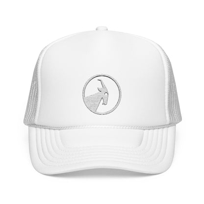  BILLY Foam Trucker Hat (White Goat - Embroidery) — AVAILABLE IN 4 COLORS