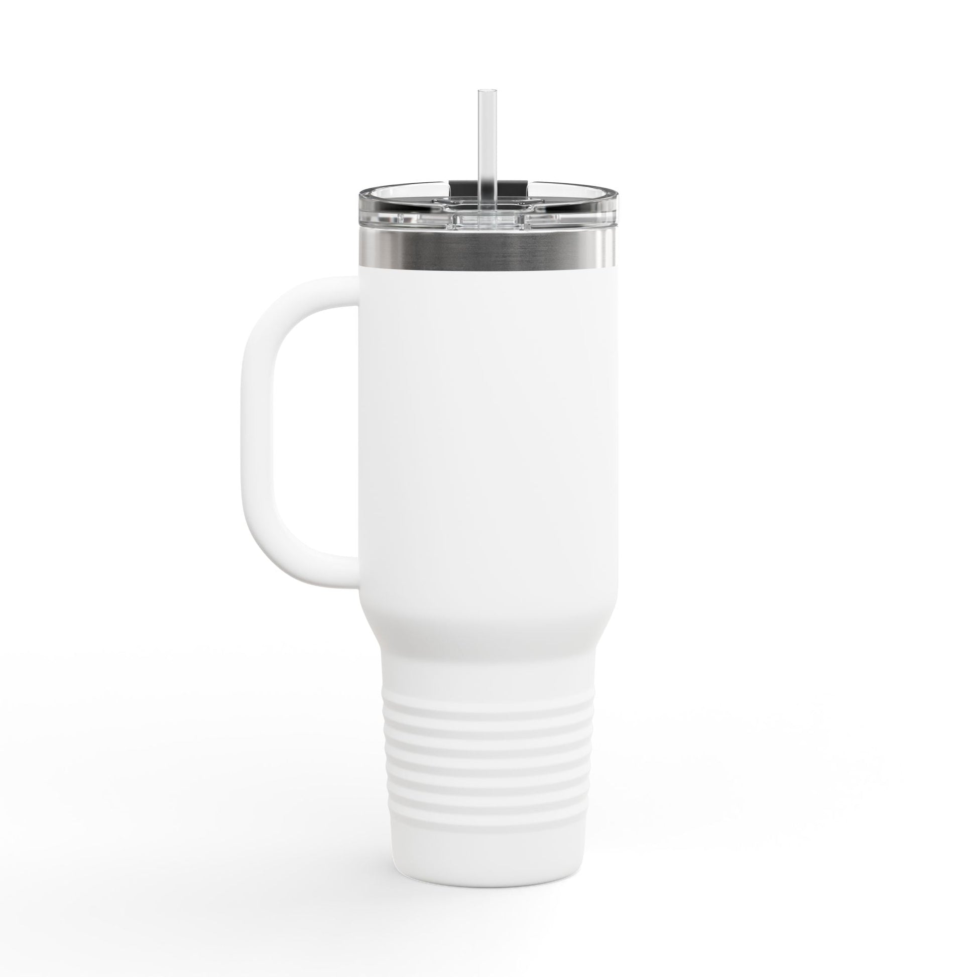  BILLY Insulated Travel Mug, 40oz (Red/Black Vertical Logo)