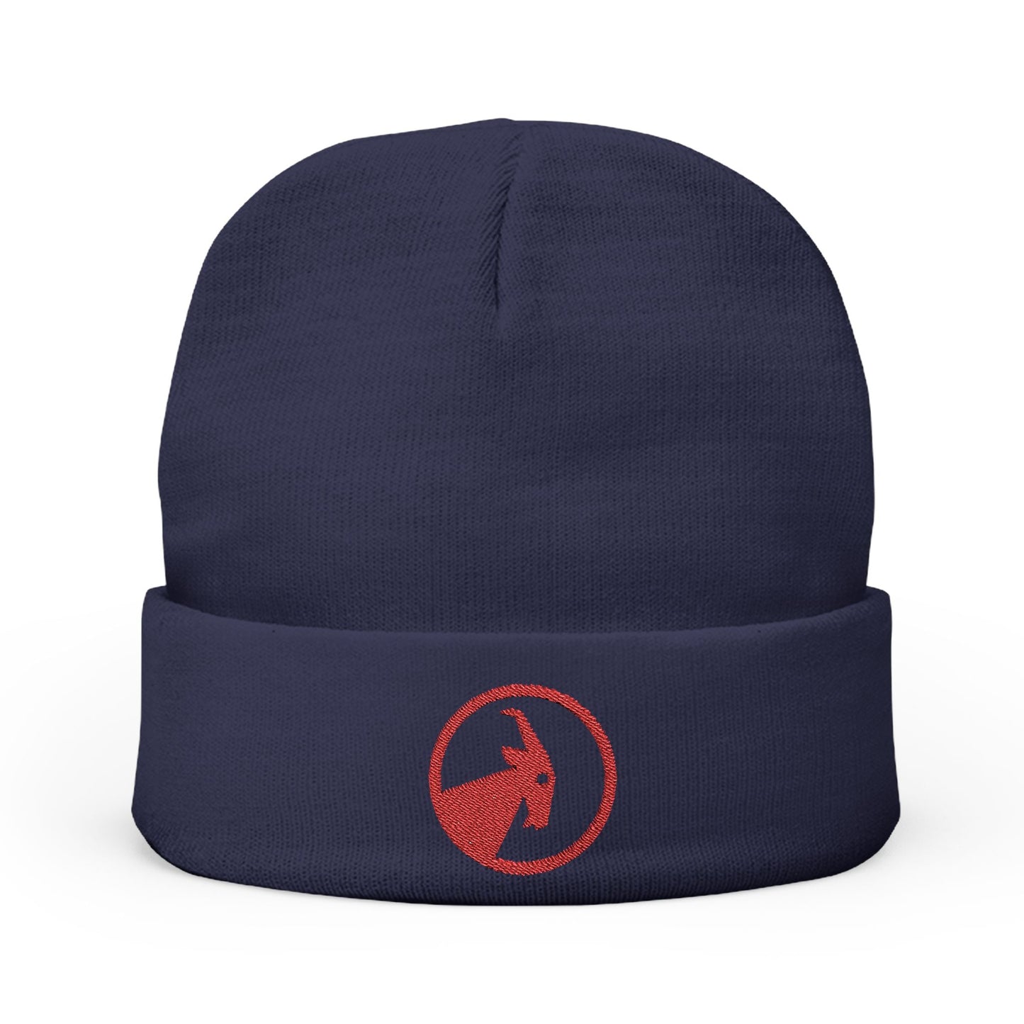  BILLY Knit Beanie(Red Goat - Embroidery) — AVAILABLE IN 6 COLORS