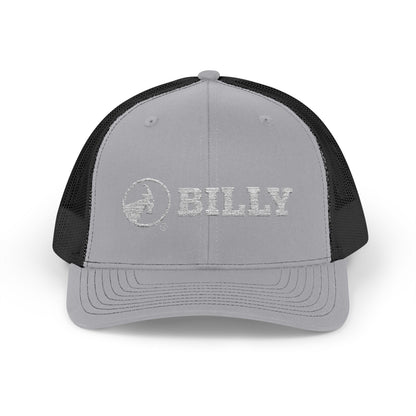  BILLY Snapback Trucker Cap (White Horizontal Logo - Embroidery) — AVAILABLE IN 8 COLORS