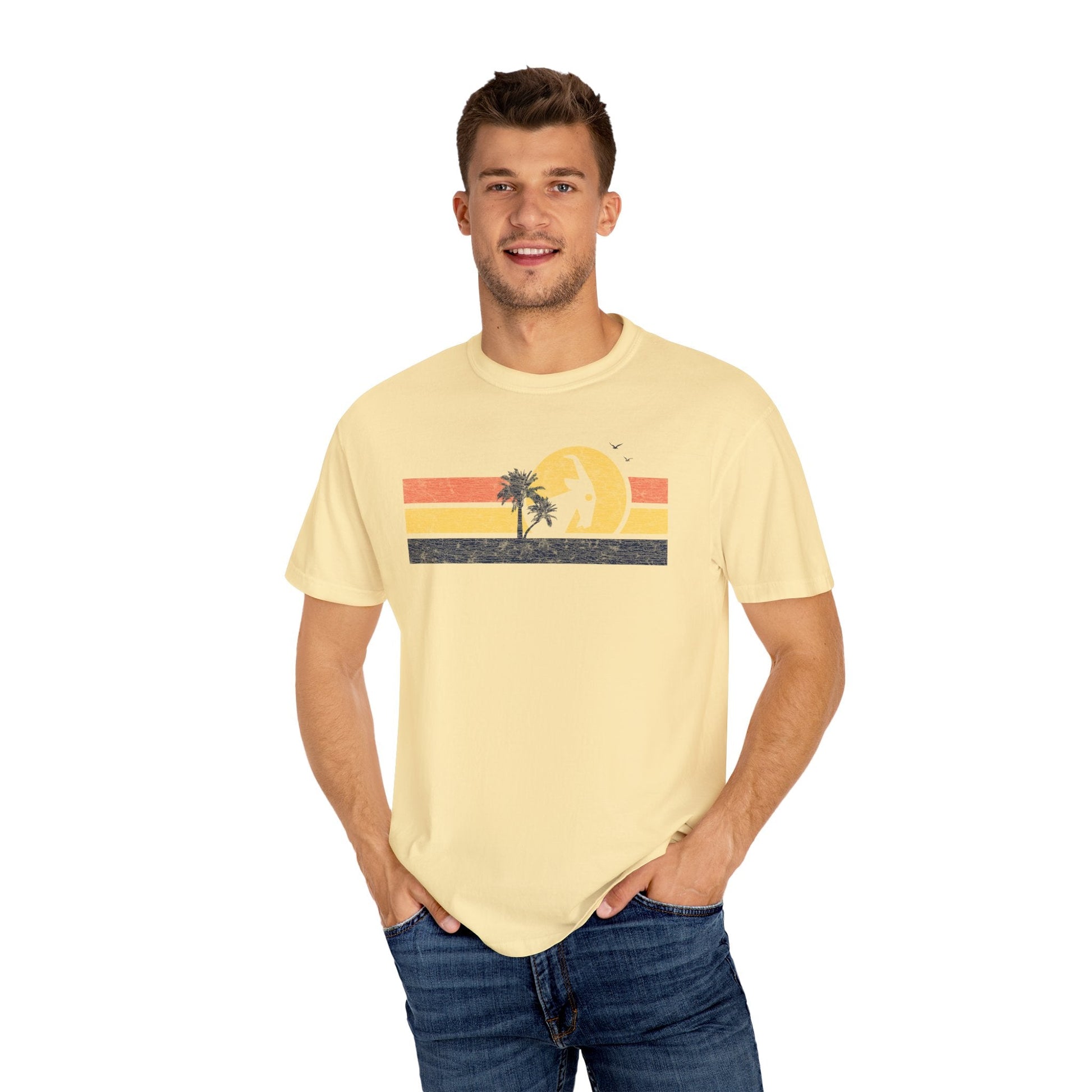  BILLY Adult Unisex Garment-Dyed T-Shirt (Good Day Sunrise) — AVAILABLE IN 6 COLORS