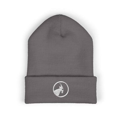  BILLY Classic Cuffed Beanie (White Goat - Embroidery) — AVAILABLE IN 12 COLORS
