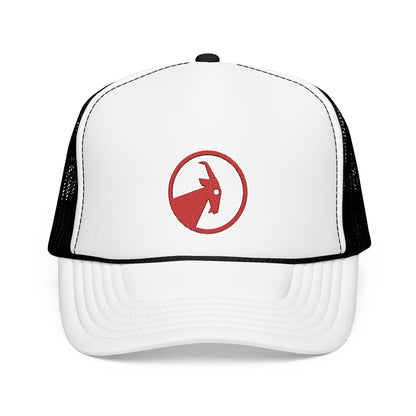  BILLY Foam Trucker Hat (Red Goat - Embroidery) — AVAILABLE IN 5 COLORS