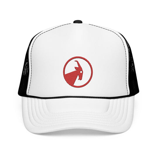  BILLY Foam Trucker Hat (Red Goat - Embroidery) — AVAILABLE IN 5 COLORS
