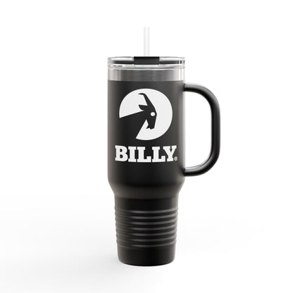  BILLY Insulated Travel Mug, 40oz (White Vertical Logo)