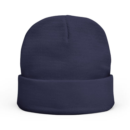  BILLY Knit Beanie (White Horizontal Logo - Embroidery) — AVAILABLE IN 6 COLORS