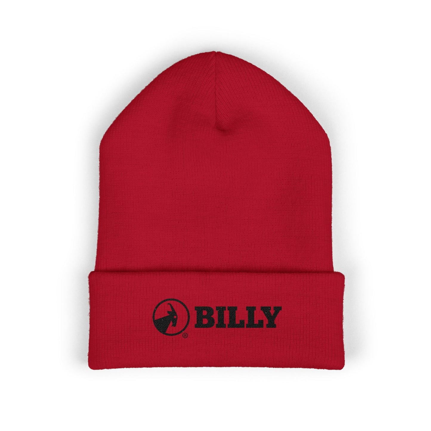  BILLY Classic Cuffed Beanie(Black Horizontal Logo - Embroidery) — AVAILABLE IN 7 COLORS