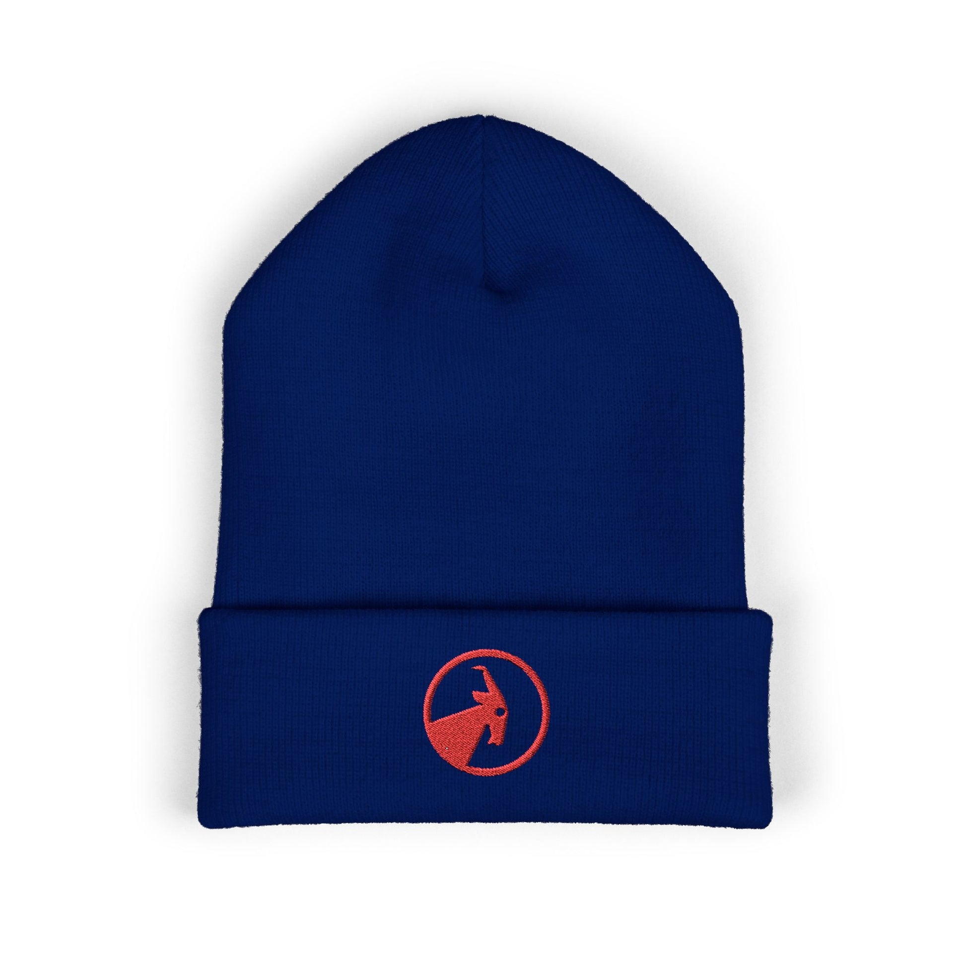  BILLY Classic Cuffed Beanie (Red Goat - Embroidery) — AVAILABLE IN 9 COLORS
