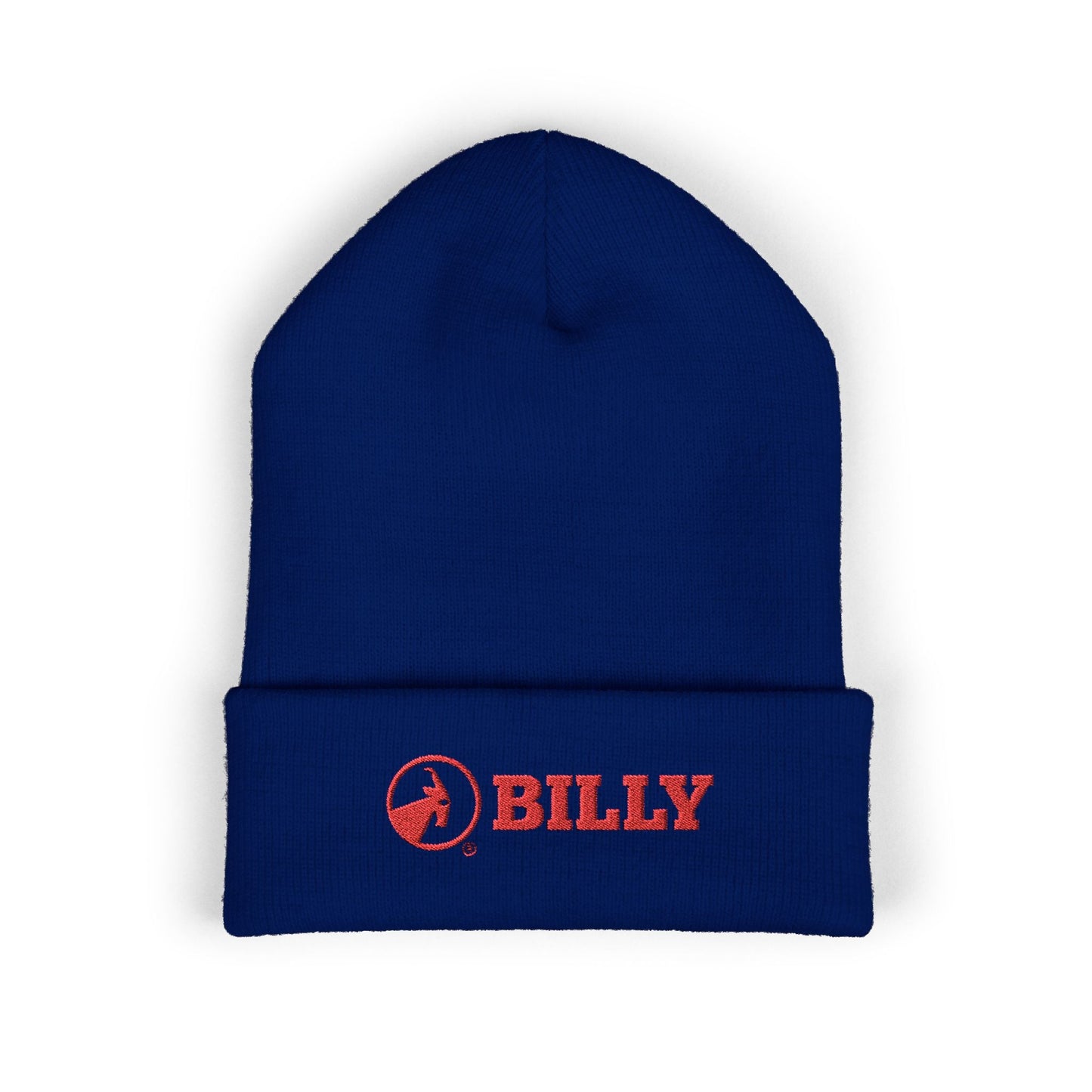  BILLY Classic Cuffed Beanie (Red Horizontal Logo - Embroidery) — AVAILABLE IN 9 COLORS