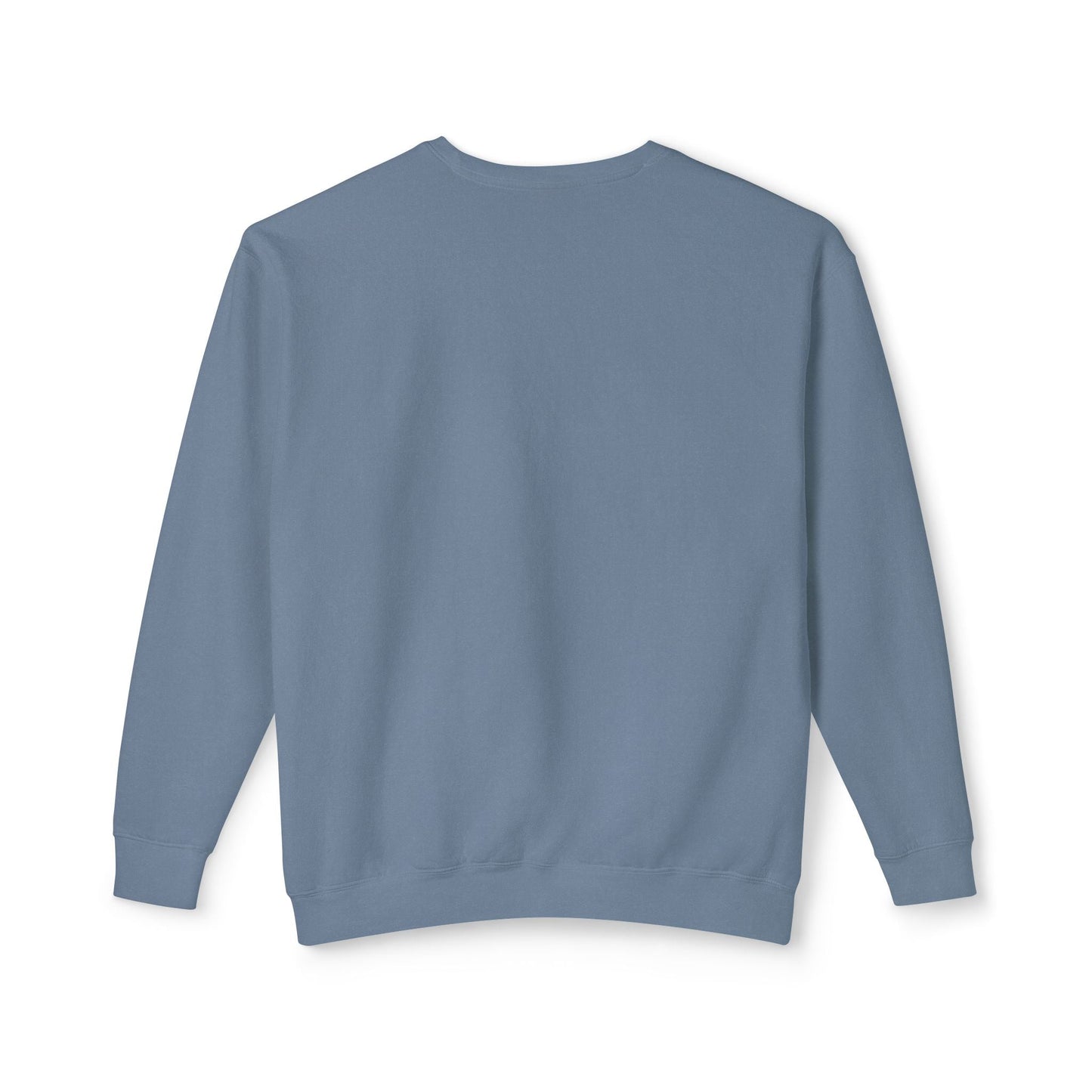 BILLY Unisex Lightweight Crewneck Sweatshirt (White Horizontal Logo) — AVAILABLE IN 5 COLORS