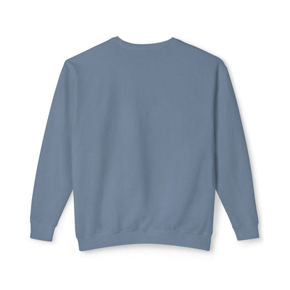  BILLY Unisex Lightweight Crewneck Sweatshirt (White Horizontal Logo) — AVAILABLE IN 5 COLORS