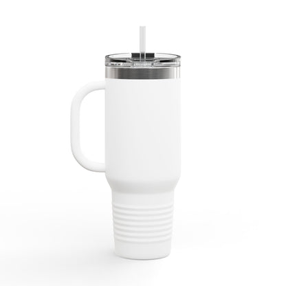  BILLY Insulated Travel Mug, 40oz (Floral Logo)