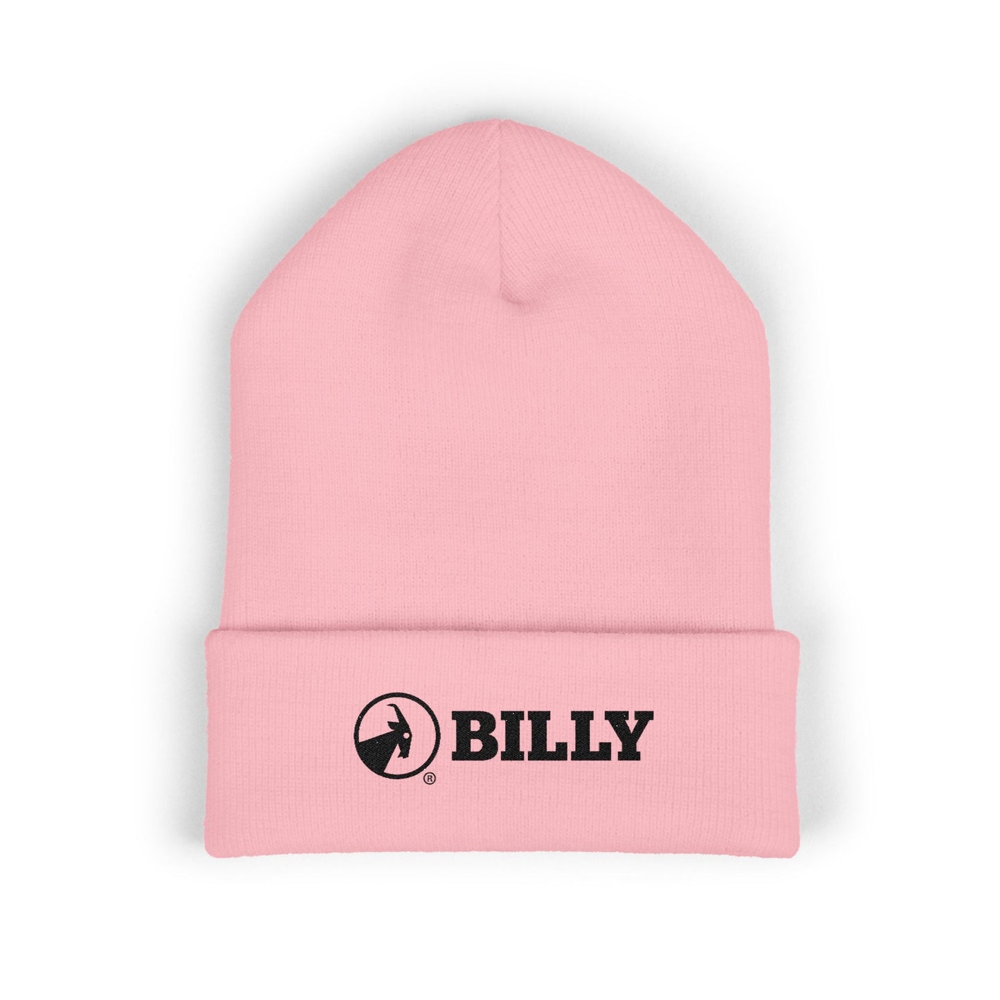  BILLY Classic Cuffed Beanie(Black Horizontal Logo - Embroidery) — AVAILABLE IN 7 COLORS