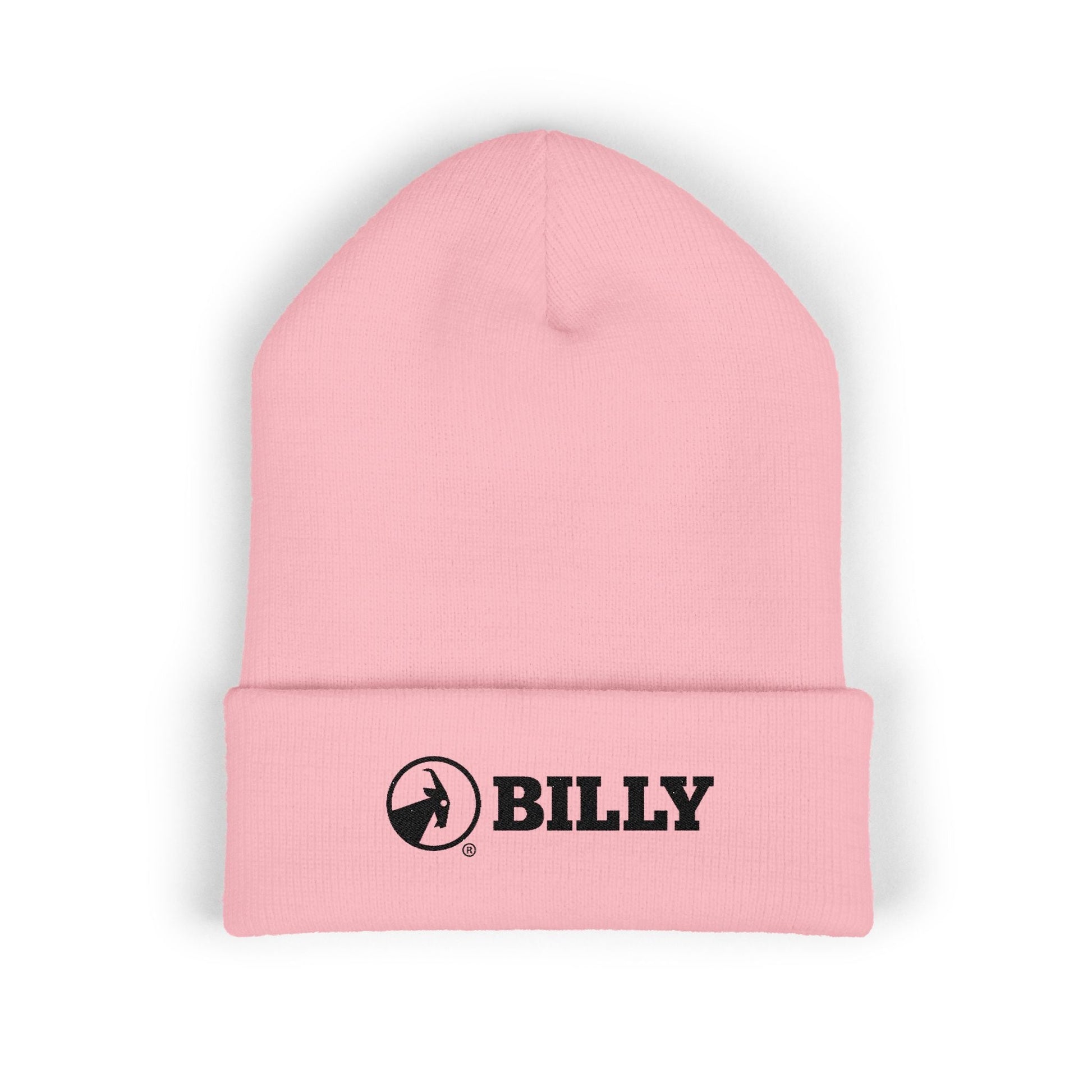  BILLY Classic Cuffed Beanie(Black Horizontal Logo - Embroidery) — AVAILABLE IN 7 COLORS