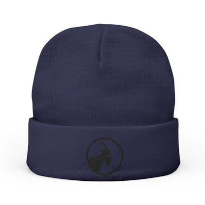  BILLY Knit Beanie (Black Goat - Embroidery) — AVAILABLE IN 6 COLORS