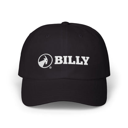  BILLY Classic Cap (White Horizontal Logo - Embroidery) — AVAILABLE IN 9 COLORS
