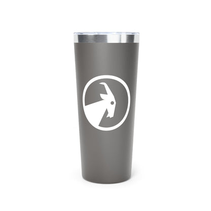  BILLY Copper Vacuum Insulated Tumbler, 22oz (White Goat)