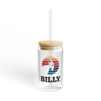  BILLY Sipper Glass, 16oz (Vintage Logo)