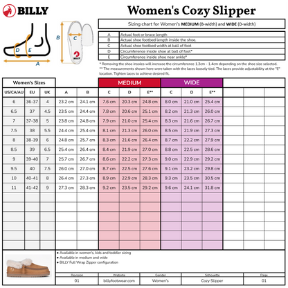  Women's Black BILLY Cozy Slipper