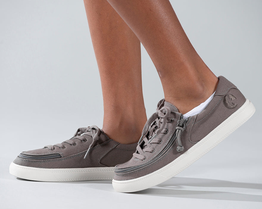  FINAL SALE - Dark Grey BILLY Classic Lace Lows