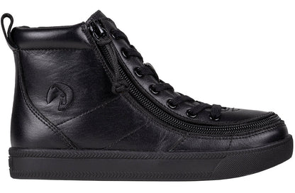  Black To The Floor Leather BILLY Classic Lace Highs