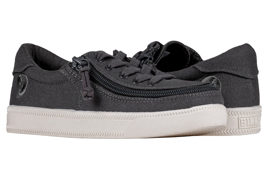  FINAL SALE - Dark Grey BILLY Sustainable Lace Lows